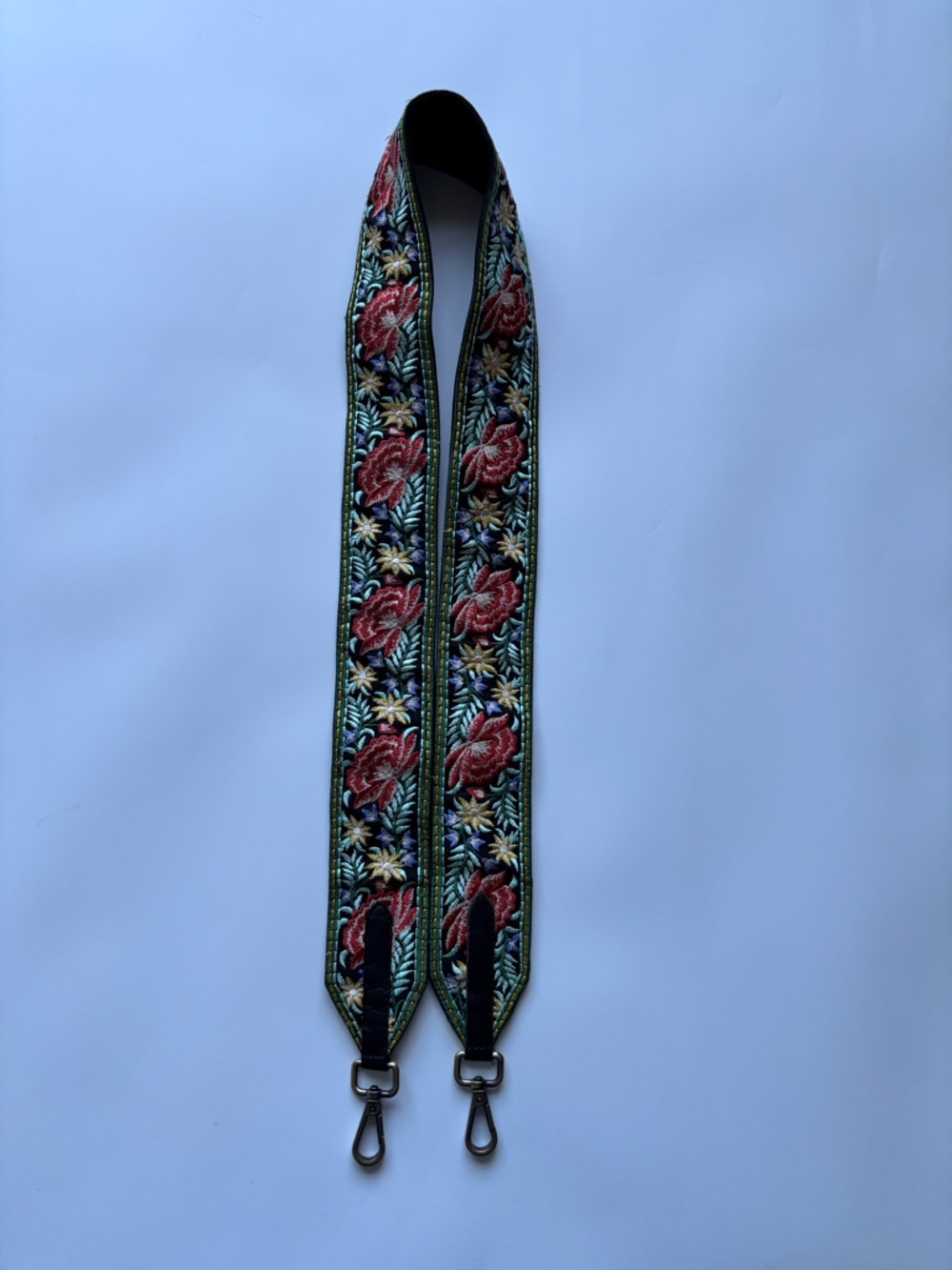Floral Woven Embroidered Bag Strap by Anthropologie - Picture 2 of 6